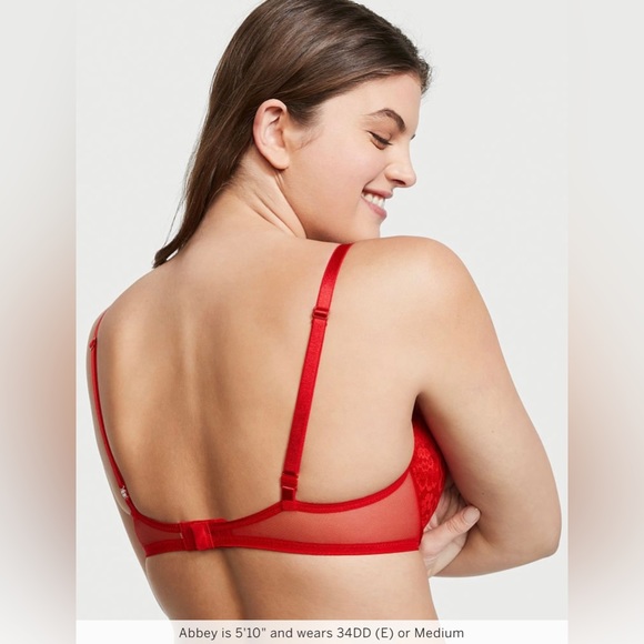 Victoria’s Secret Bra ❤️ The “Sexy Tee Lacie Push-Up Bra” in Color “Lipstick” - Picture 11 of 16